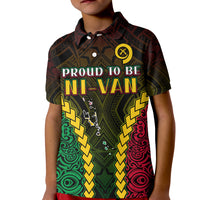 (Custom Text and Number) Vanuatu Indigenous Polo Shirt Proud To Be Ni Vanuatu Polynesian Pattern LT13 - Polynesian Pride