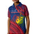 F.A.S.T Samoa Polo Shirt Samoan Coat Of Arms Polynesian Pattern LT14 - Polynesian Pride