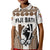 Custom Text and Number Fiji Rugby Bati Polo Shirt Proud Tapa Pattern LT13 - Polynesian Pride