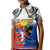 Custom Philippines Polo Shirt KID Polynesian Filipino Pattern With Eagle LT14 - Polynesian Pride