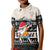 Hawaii Mele Kalikimaka Polo Shirt Dabbing Santa Black Merry Christmas LT14 - Polynesian Pride