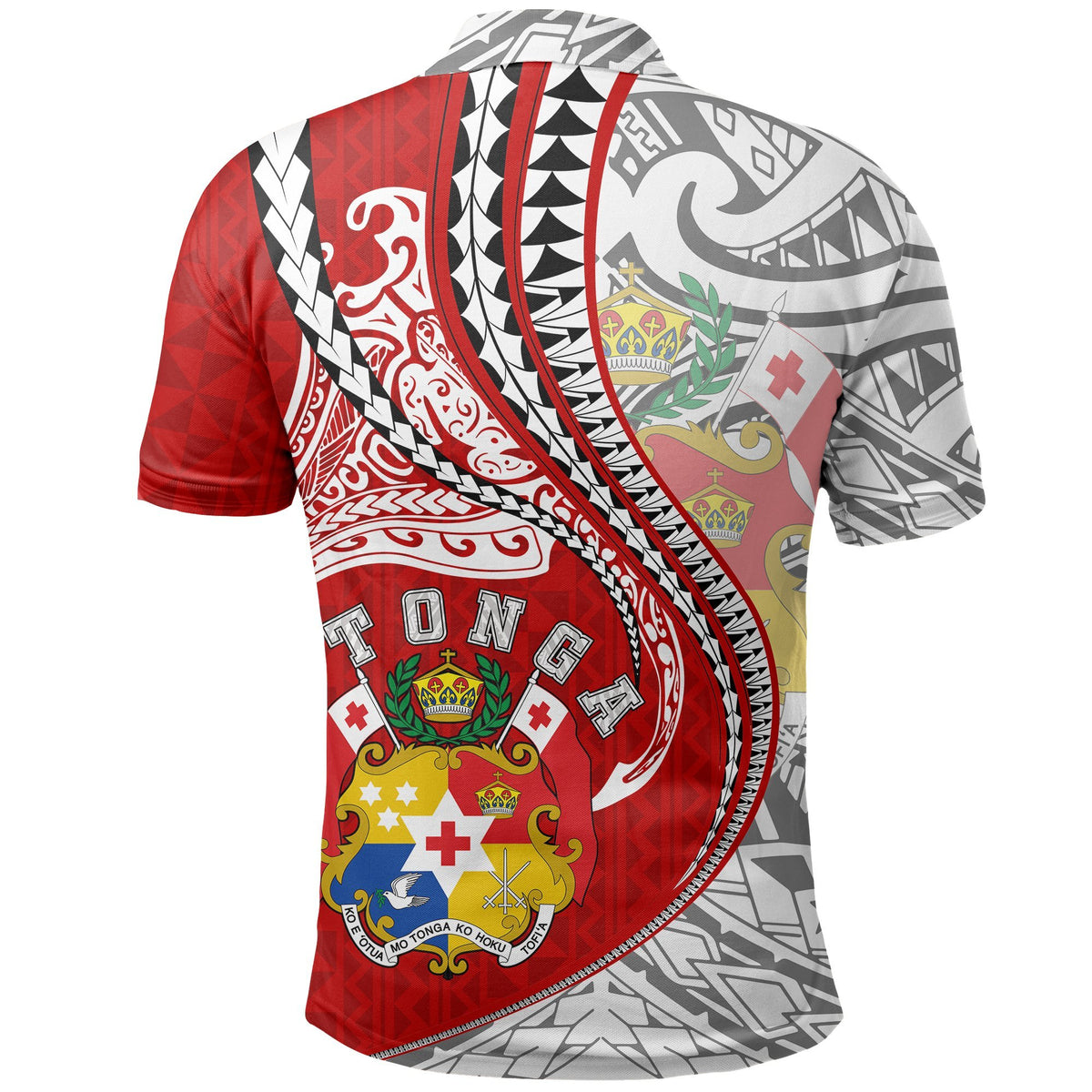 Tonga Polo Kanaloa Tatau Gen To - Polynesian Pride