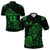 Custom Aotearoa Super Rugby Polo Shirt Maori Kiwi Green Custom Text and Number Unisex Green - Polynesian Pride