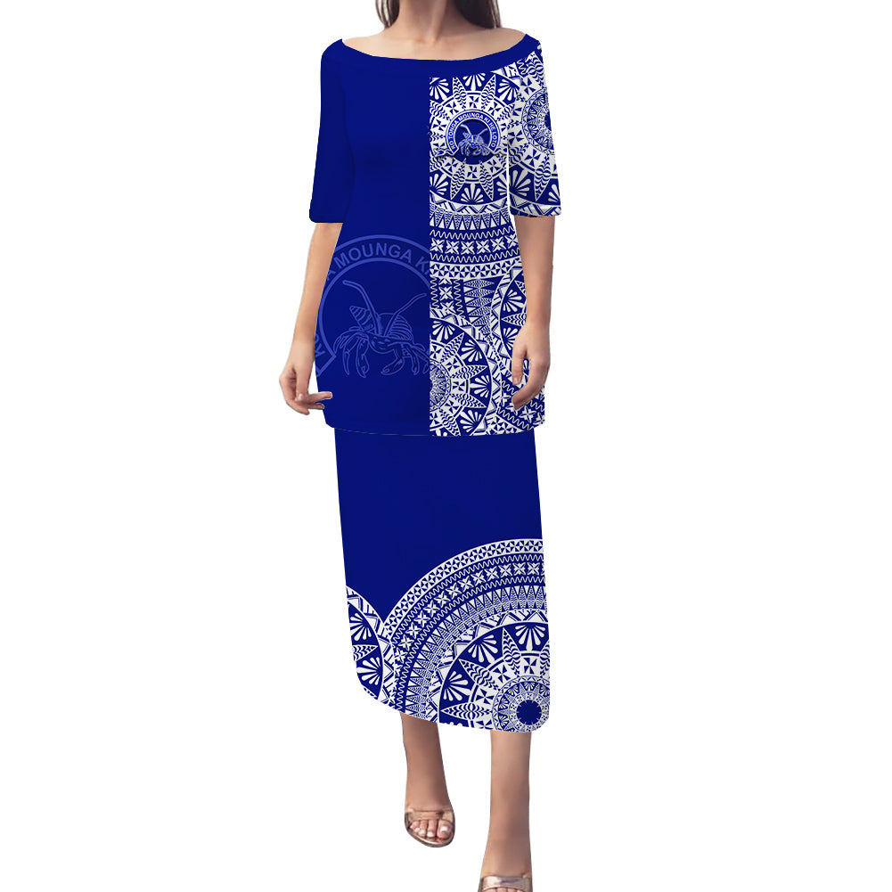 Custom Personalised) Queen Salote Tonga College Puletaha Dress Tongan