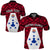 Custom Austral Islands Polo Shirt Polynesian Pattern French Polynesia LT13 Unisex Red - Polynesian Pride