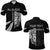 Custom New Zealand Rugby Polo Shirt Haka All Black mix Ta Moko LT13 Black - Polynesian Pride
