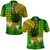 Custom Hawaii Pineapple Polo Shirt Plumeria Frangipani Mix Tribal Pattern LT13 Green - Polynesian Pride