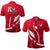 Custom Kahuku Shool Polo Shirt Enthusiasm Red Raiders LT13 Unisex Red - Polynesian Pride