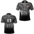 Custom Fiji Faithful Polo Shirt Version Black Custom Text and Number LT13 Unisex Black - Polynesian Pride