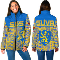 Suva Grammar School Padded Jackets LT10 Unisex Blue - Polynesian Pride