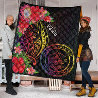 Palau Premium Quilt - Tropical Hippie Style - Polynesian Pride