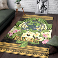 Palau Area Rug - Polynesian Gold Patterns Collection - Polynesian Pride