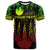 Palau Custom Personalized T Shirt Micronesian Teeth Shark Style Reggae Unisex Black - Polynesian Pride
