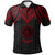 Palau Polo Shirt Polynesian Armor Style Red Unisex Red - Polynesian Pride