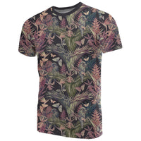 Hawaii Palm Leaves, Tropical Flowers T Shirt - Polynesian Pride