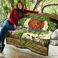 Papua New Guinea Premium Quilt - Polynesian Gold Patterns Collection - Polynesian Pride