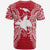 Papua New Guinea All T Shirt Papua New Guinea Flag Map Polynesian Tattoo Red White - Polynesian Pride