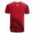Papua New Guinea All Over T Shirt Papua New Guinea Flag Polynesian Tribal Red Version 1 - Polynesian Pride