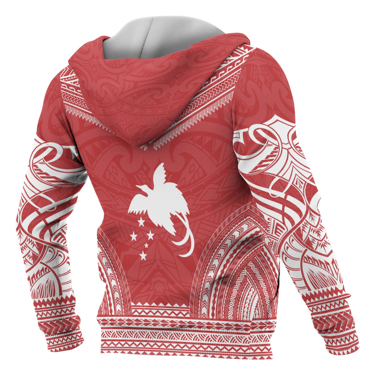 Papua New Guinea Polynesian Chief Custom Hoodie Flag Version - Polynesian Pride