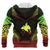 Papua New Guinea Polynesian Chief Custom Zip up Hoodie Reggae Version Unisex Reggae - Polynesian Pride