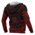 Papua New Guinea Polynesian Chief Custom Hoodie Red Version - Polynesian Pride