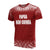 Papua New Guinea All Over T Shirt Fog Red Unisex Red - Polynesian Pride