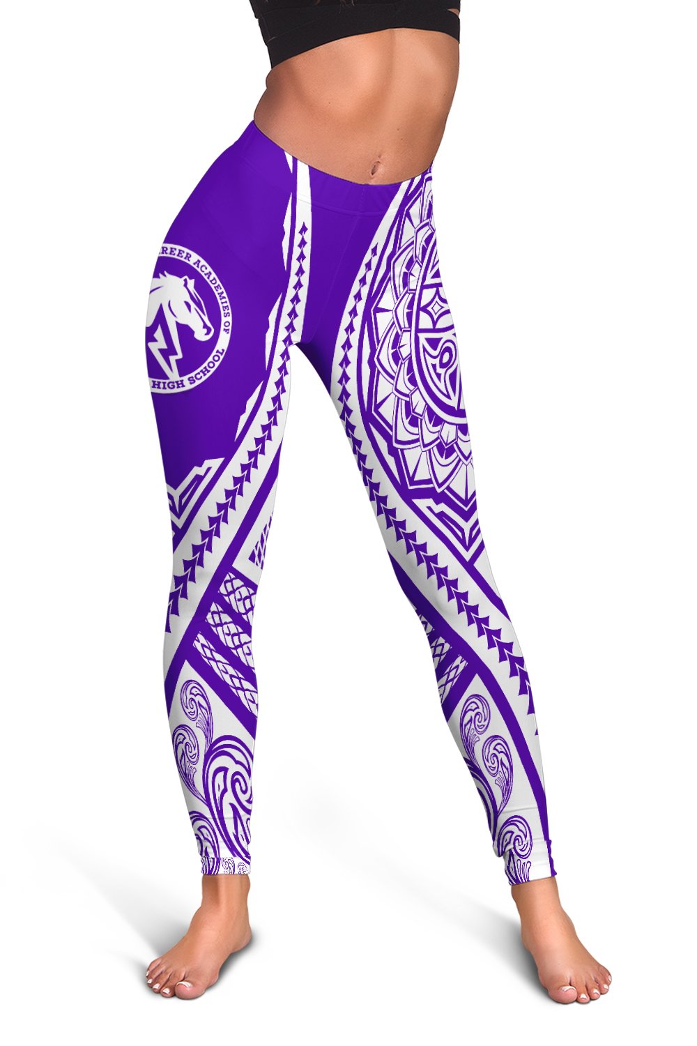 Hawaii - Pearl City High Leggings - AH - Polynesian Pride