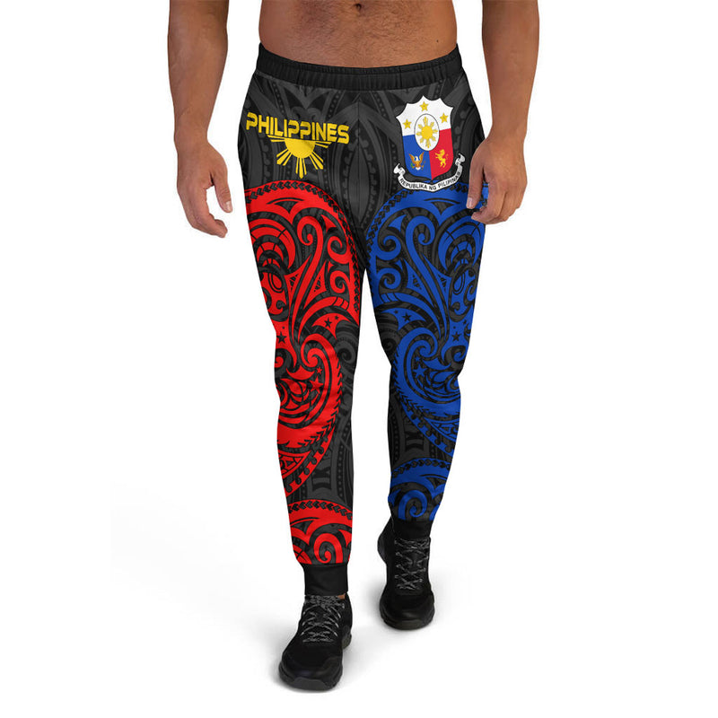 Polynesian Jogger - Red Polynesian Tribal Style
