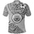 Pohnpei Polo Shirt Unique Vibes Grey LT8 - Polynesian Pride