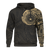 Micronesia All Over Print Hoodie Pohnpei In My Heart Gold Unisex Black - Polynesian Pride