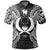 Pohnpei Polo Shirt Pohnpei Flag Map Polynesian Tattoo Black Unisex Black - Polynesian Pride