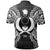 Pohnpei Polo Shirt Pohnpei Flag Map Polynesian Tattoo Black - Polynesian Pride