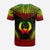 Pohnpei Custom T Shirt Pohnpei Flag Polynesian Chief Tattoo Reggae Version Unisex Reggae - Polynesian Pride
