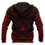 Pohnpei Polynesian Chief Hoodie Red Version - Polynesian Pride