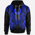 Pohnpei Hoodie Micronesian Lion Head Blue Style Unisex Blue - Polynesian Pride