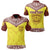 Custom Samoa College Polo Shirt Polynesian Sport Style Unisex Yellow - Polynesian Pride