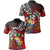 Custom Tonga Rugby Polo Shirt Polynesian Ocean World Style Unisex Black - Polynesian Pride