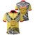 Custom Samoa College Polo Shirt Polynesian Style Version Special Unisex Yellow - Polynesian Pride