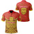 Custom Samoa College Polo Shirt Polynesian Royal Style Unisex Red - Polynesian Pride