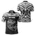 Guam Rugby Polo Shirt Polynesian Patterns Black LT16 - Polynesian Pride