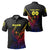 Custom Guam Rugby Polo Shirt Polynesian Patterns Style Gradient LT16 Unisex Black - Polynesian Pride