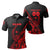 Custom Guam Rugby Polo Shirt Polynesian Patterns Style Red LT16 Unisex Red - Polynesian Pride
