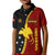 Custom Papua New Guinea Polo Shirt 47th Independence Anniversary Motu Revareva LT7 - Polynesian Pride