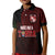 Personalised Aussie Wallabies Mix Mate Maa Tonga Polo Shirt KID Ver 01 LT7 Kid Black - Polynesian Pride