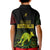 Personalised Aussie Wallabies Mix Mate Maa Tonga Polo Shirt KID Ver 01 LT7 - Polynesian Pride