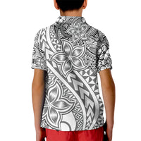 Traditional Polynesian Tribal Tattoo Retro Polo Shirt Grey LT9 - Polynesian Pride