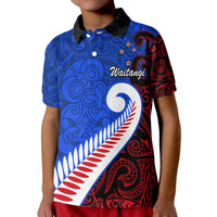 Waitangi Day Polo Shirt Aotearoa Hei Tiki Silver Fern LT9 - Polynesian Pride