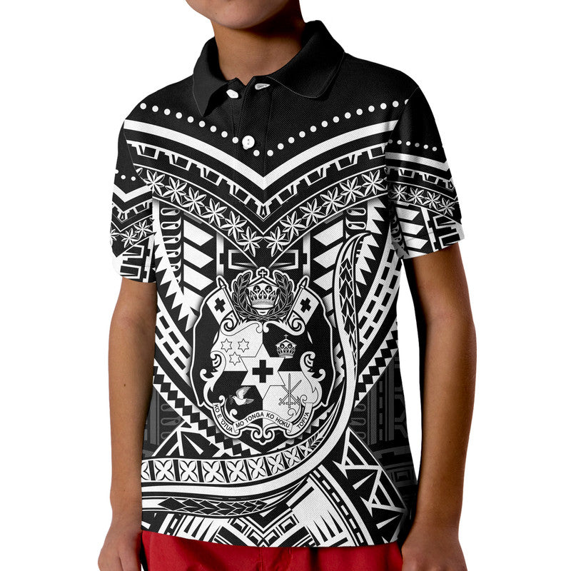 Custom Tonga Coat of Arms Polo Shirt LT9 - Polynesian Pride