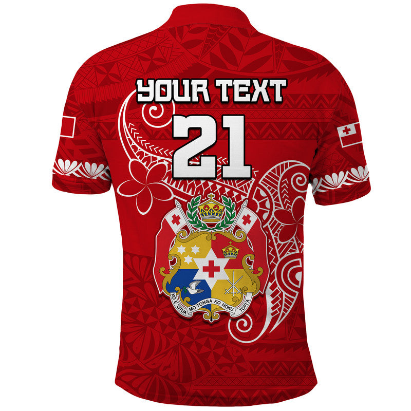 Custom Tonga Mate Maa Rugby Kupesi Polo Shirt LT9 - Polynesian Pride