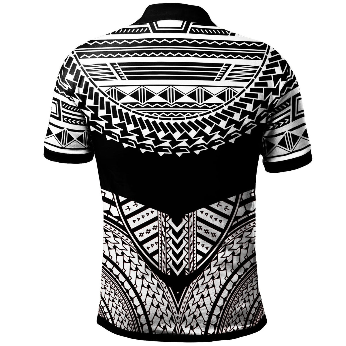 New Caledonia Custom Polo Shirt Tribal Pattern Cool Style White Color - Polynesian Pride